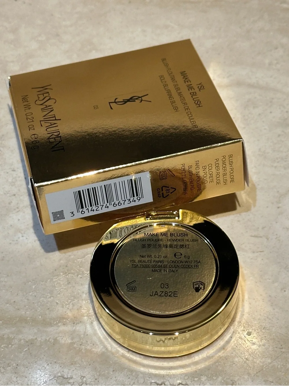 YSL Make Me Blush 03 Mischievous Magenta